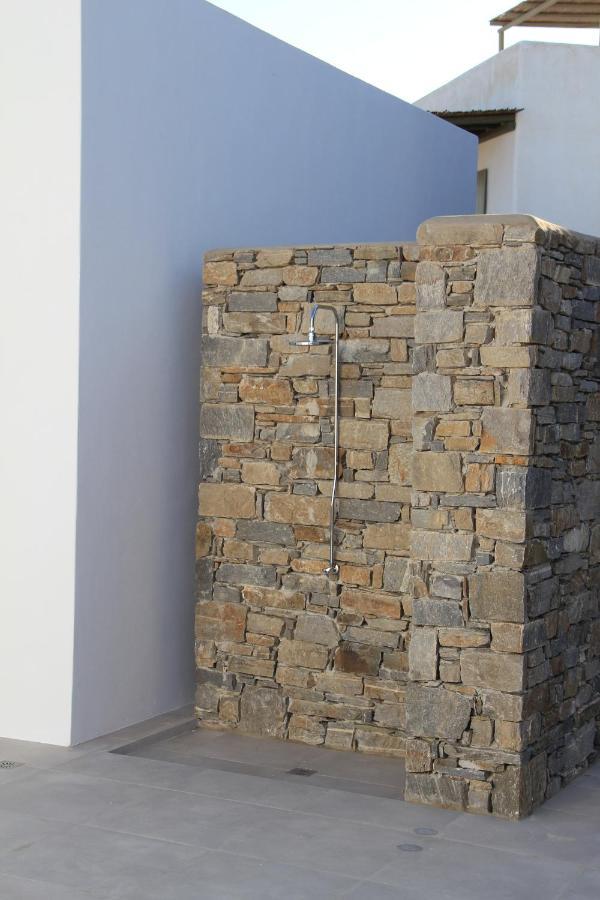 Paros-Memories-Neubau-Villen, Sportpool Aspro Chorio Exterior foto