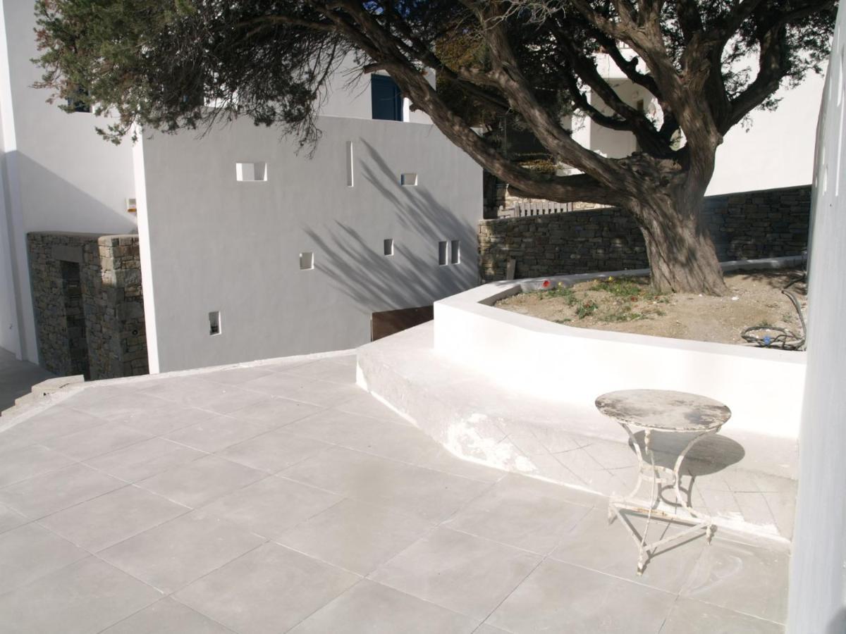 Paros-Memories-Neubau-Villen, Sportpool Aspro Chorio Exterior foto