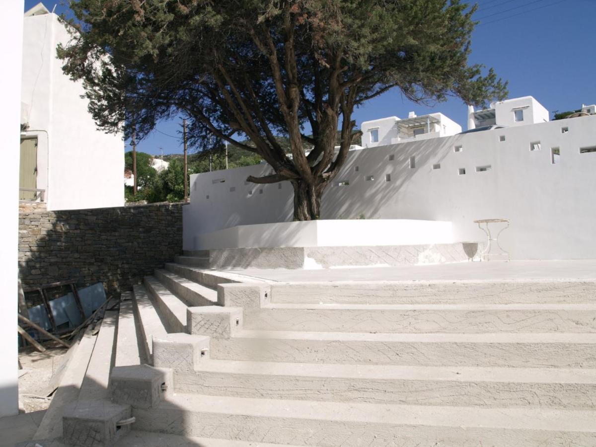 Paros-Memories-Neubau-Villen, Sportpool Aspro Chorio Exterior foto