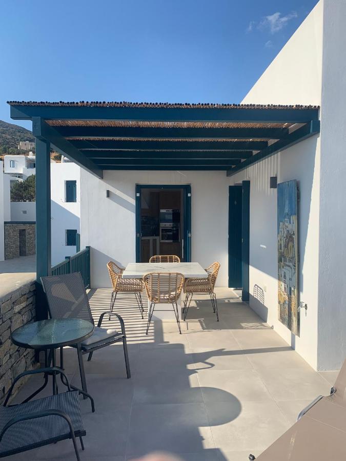 Paros-Memories-Neubau-Villen, Sportpool Aspro Chorio Exterior foto