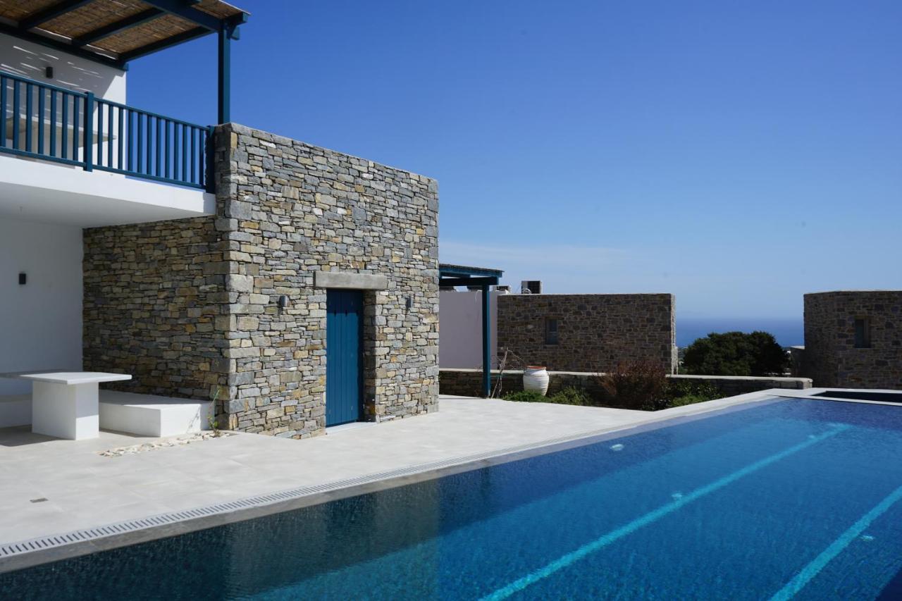Paros-Memories-Neubau-Villen, Sportpool Aspro Chorio Exterior foto