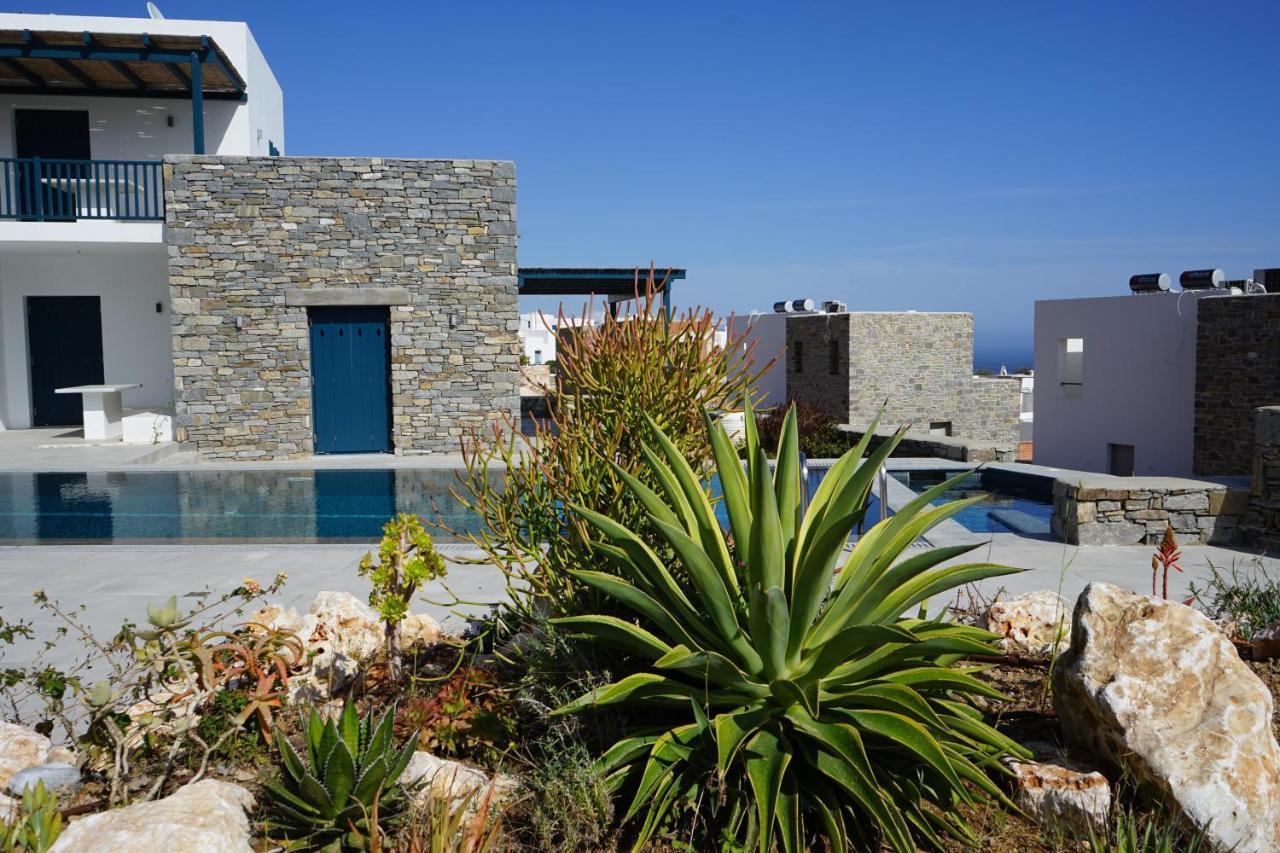 Paros-Memories-Neubau-Villen, Sportpool Aspro Chorio Exterior foto
