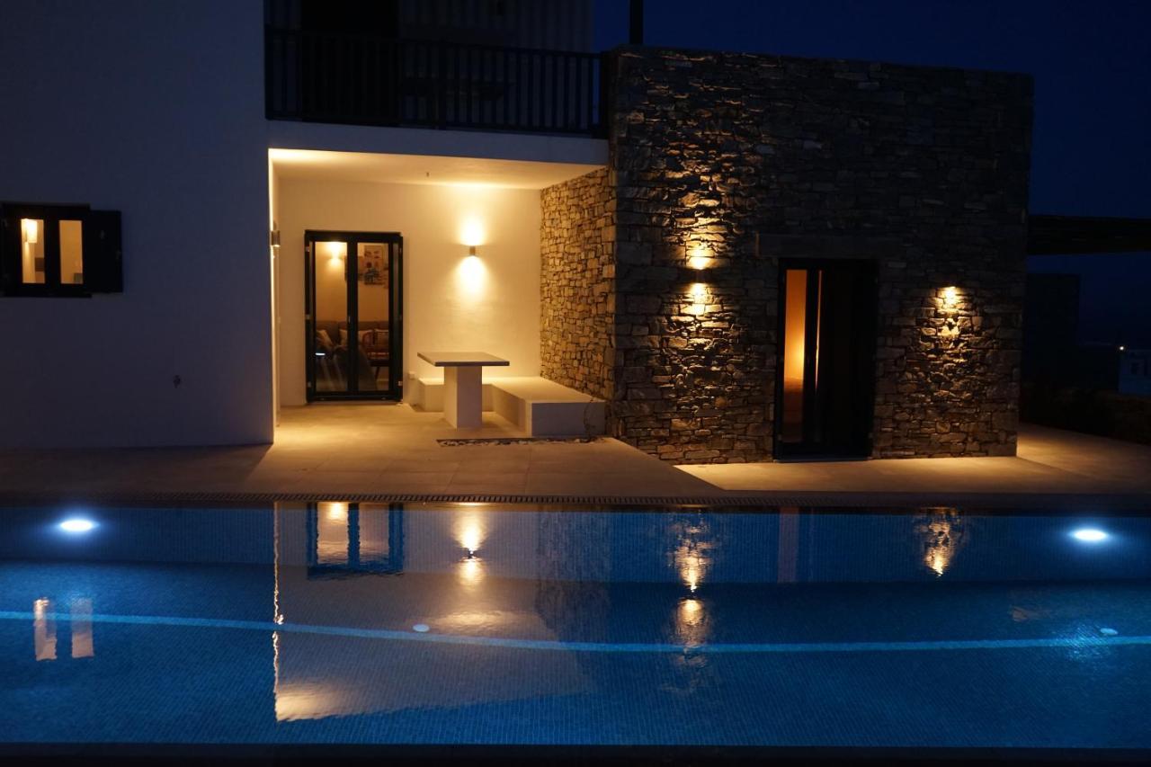 Paros-Memories-Neubau-Villen, Sportpool Aspro Chorio Exterior foto